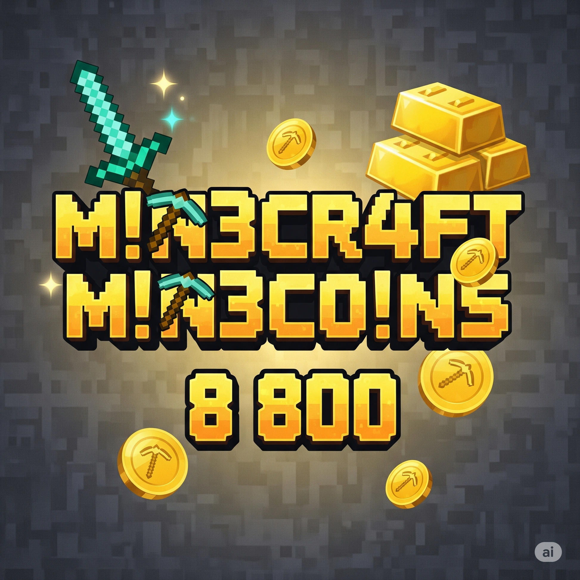 M!n3cr4ft M!n3C0!ns 8 800.