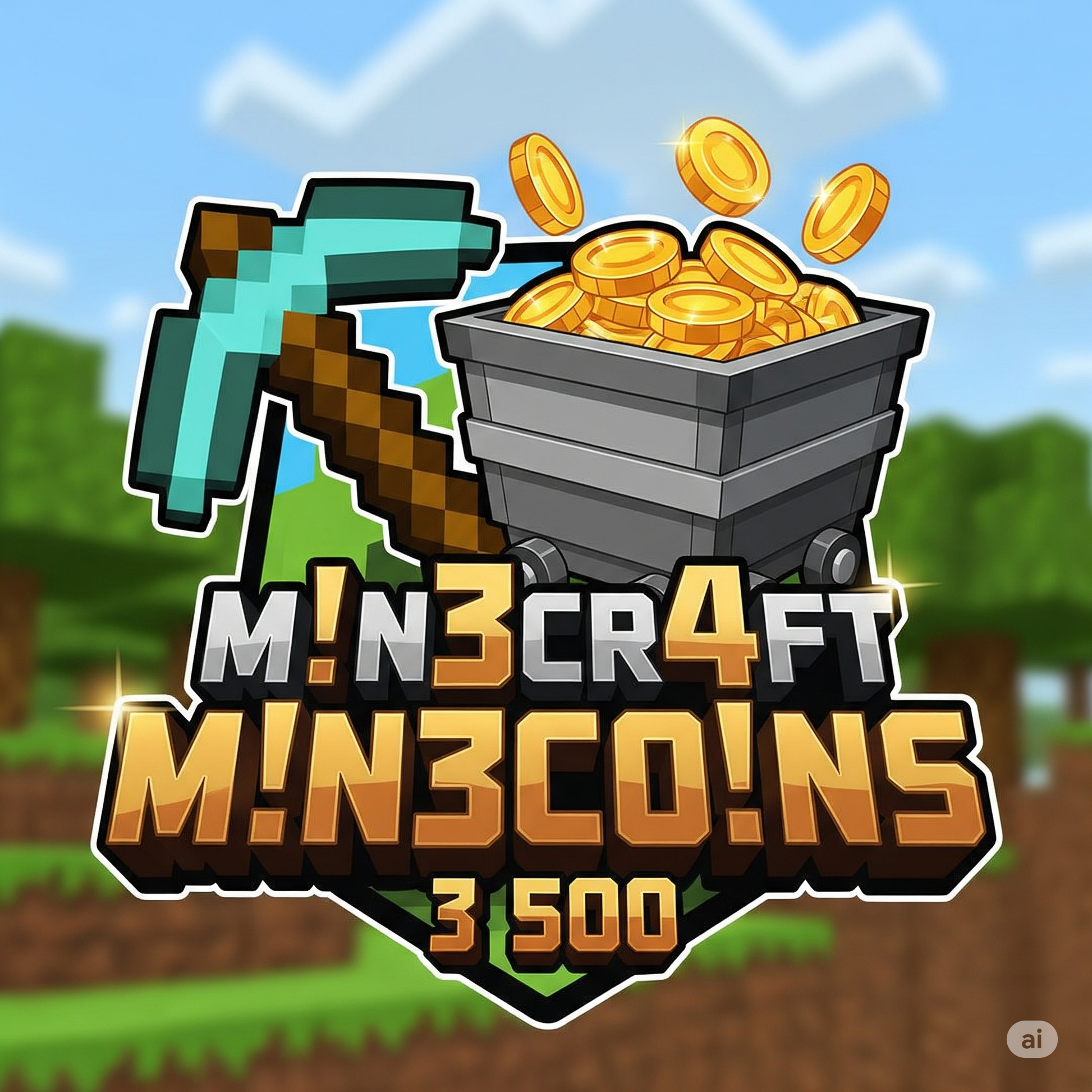 M!n3cr4ft M!n3C0!ns 3 500.