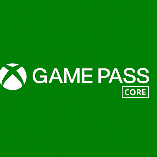 XBOX CORE 12 Monate GAME PASS-GESCHENKKARTE EU/GLOBAL