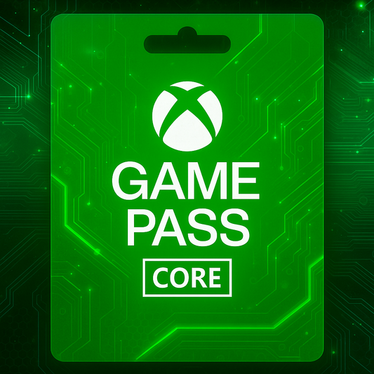 XBOX CORE 12 Monate GAME PASS-GESCHENKKARTE EU/GLOBAL