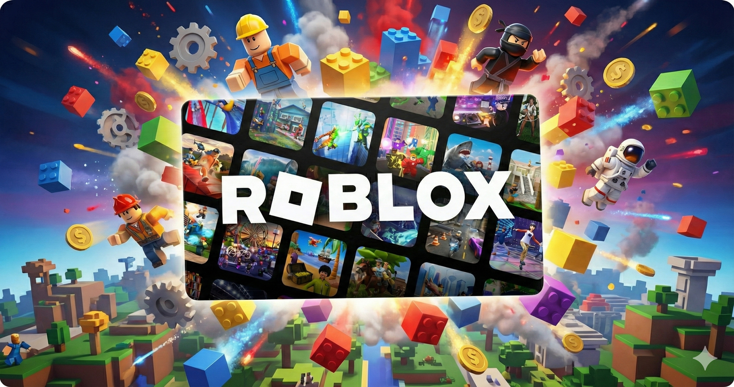 ROBLOX 20 USD DIGITAL GIFTCARD [NO KYC] EU/GLOBAL